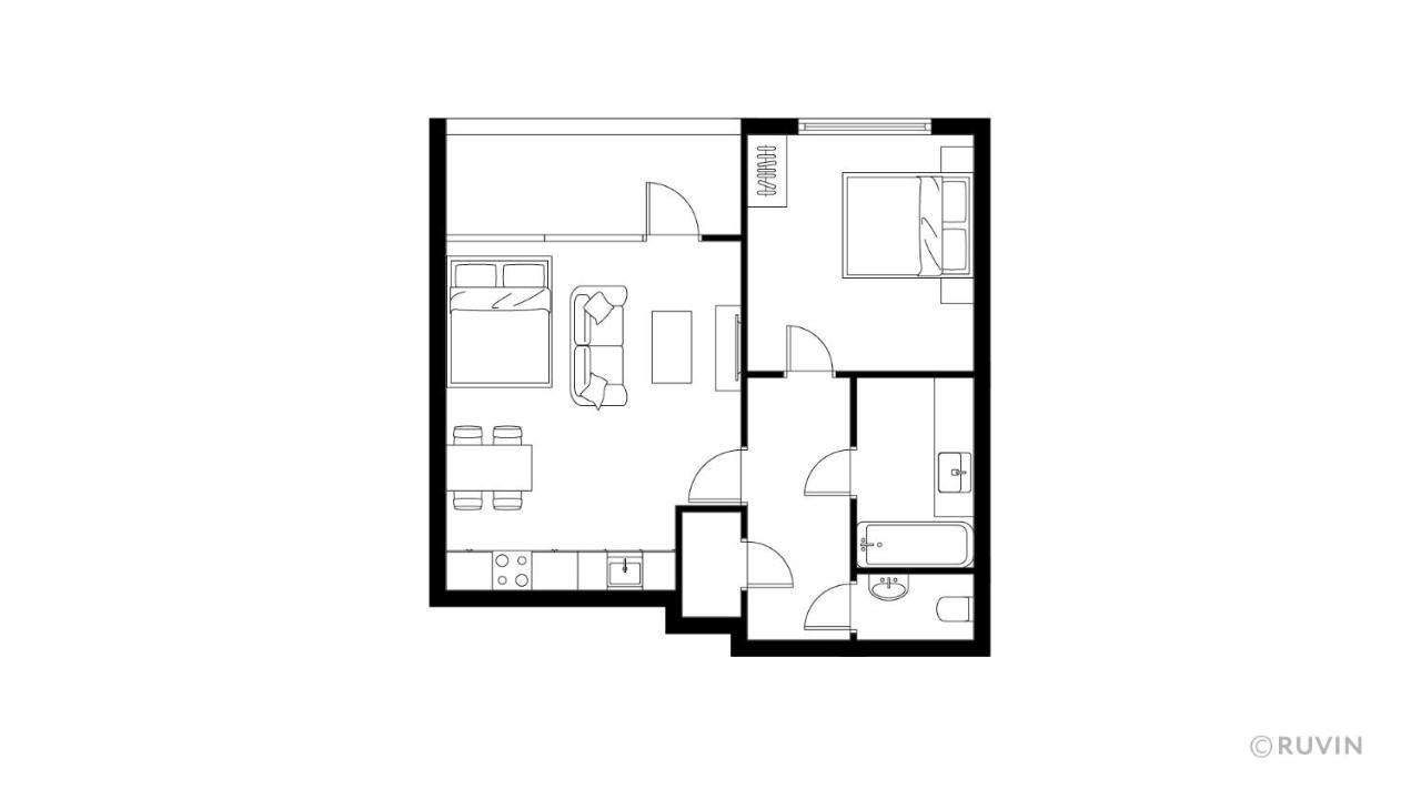 High Rise, Netflix, 2 Min To Main Station Apartamento Viena Exterior foto